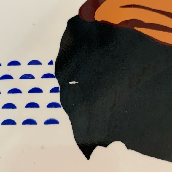 Copenhagen Hilsen fra Danmark Tile Trivet Langeline Mermaid on Rock 6” - Picture 4 of 7